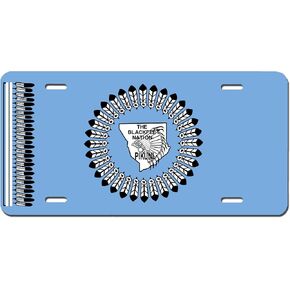 لوحة رخصة العلم القبلية الأمريكيين الأمريكيين ، سيارة 6x12 ، لوحة الغرور للسيارات الأمامية ، العربة ، صندوق البريد ، الألعاب ، مصنوعة في الولايات المتحدة الأمريكية ، .032 من الألومنيوم السميك in Kuwait