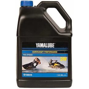 Yamaha ACC-Y2WJB-WV-04 Yamalube 2W Watercraft 2-stroke oil Waverunner Gallon (Individual Bottle); New # LUB-2STRK-W1-04 Made by Yamaha in Kuwait