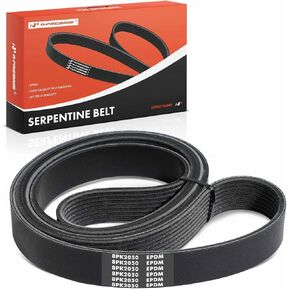 A-Premium Engine Serpentine Drive Belt Compatible with Ford, GMC, Chevrolet, Freightliner, Kenworth, Peterbilt Cars - F-250 F-350 Super Duty, E-150 Econoline, Excursion, C6500 Kodiak Topkick & More in Saudi Arabia