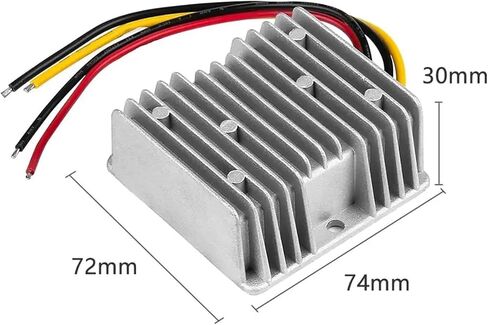 1pc 30V-90V إلى 12V 24V 5A 10A محول الجهد الجهد المحول STEP UP UP MODULE SUPPLY للسيارة (إلى 24V 5A 120W) in Saudi Arabia