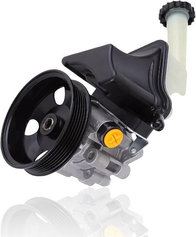 1PC مضخة التوجيه الكهربائية 5181854AA 5181778AB RL181778AB مع بكرة متوافقة مع Dodge Challenger 2014-2018 ، Dodge Charger 2012-2019 ، Jeep Grand Cherokee 2013-2015 in Saudi Arabia