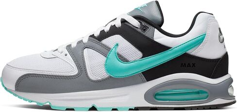 Nike Men's Air Max Command White/Green/Cool Grey 629993-110 (Size: 9) in Saudi Arabia