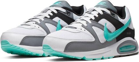 Nike Men's Air Max Command White/Green/Cool Grey 629993-110 (Size: 9) in Saudi Arabia