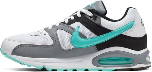 Nike Men's Air Max Command White/Green/Cool Grey 629993-110 (Size: 9) in Saudi Arabia