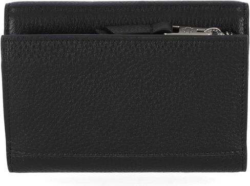 Harley-Davidson Women's Pebble Leather Bar & Shield Billfold Wallet - Black in Saudi Arabia