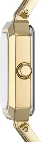 Armani Exchange A|X Women's Watch, Rectangle Two-Hand Watch for Women with Stainless Steel Band in Saudi Arabia