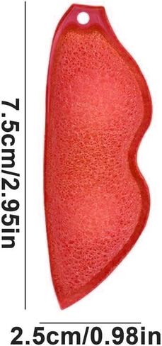 Magic Beans Bottle Cleaner, Bottle Cleaning Sponge, Cleaning Sponge, Beans-Shaped Bottle，Reuseable Bottle Cleaning Sponge, Heat Resistance Bottle Sponge for Internal Cleaning of Small Mouth(Green) in Saudi Arabia