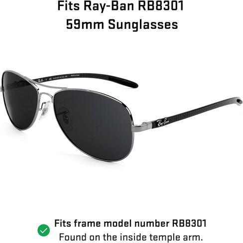 Revant Replacement Lenses for Ray-Ban RB8301 59mm in Saudi Arabia