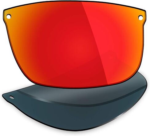 Mryok 4 زوج العدسات الاستبدال المستقطب لـ Oakley Carbon Blade Sunglass - Stealth Black/Fire Red/Ice Blue/Silver Titanium in Saudi Arabia