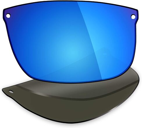 Mryok 4 زوج العدسات الاستبدال المستقطب لـ Oakley Carbon Blade Sunglass - Stealth Black/Fire Red/Ice Blue/Silver Titanium in Saudi Arabia