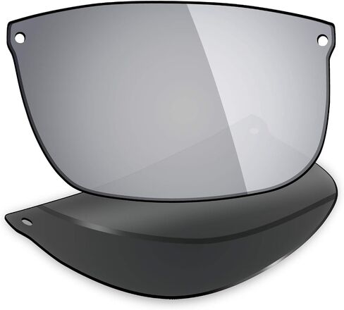 Mryok 4 زوج العدسات الاستبدال المستقطب لـ Oakley Carbon Blade Sunglass - Stealth Black/Fire Red/Ice Blue/Silver Titanium in Saudi Arabia