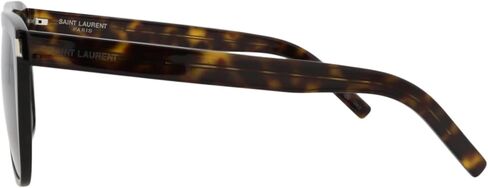 SAINT LAURENT SL1 002 Havana/Grey SLIM Rectangle Sunglasses Lens Category 3 S in Saudi Arabia
