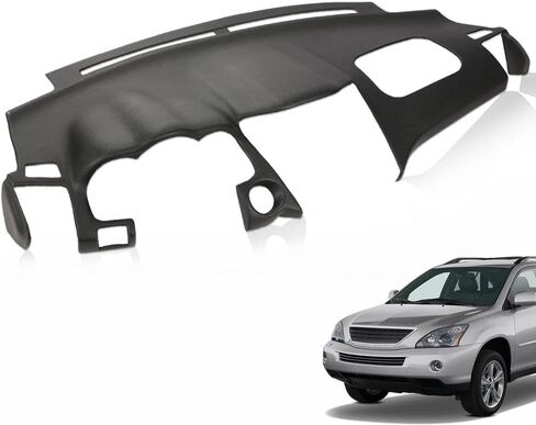 غطاء Dashboard Dash متوافق مع LX RX330 2004-2006/LX RX350 2007-2009 FIT LX RX400H 2006-2008 Black in Saudi Arabia