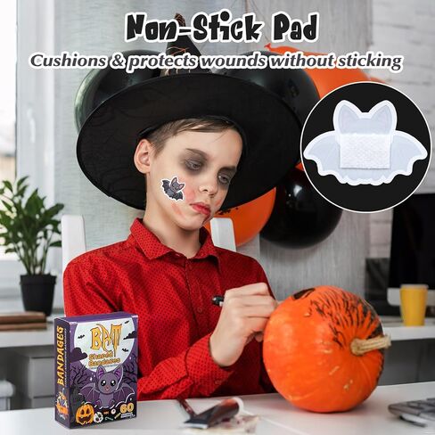 Geiserailie 60 Pcs Kids Crayon Bandages with Gift Box Back to School Supplies Self Adhesive Crayon Bandages for Minor Cuts Scrapes Fun First Aid Kit First Day of School Classroom Party Gift in Kuwait