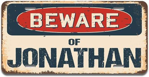 SignMission Beware of Ladybug Aluminum License Plate | License Plate 12" X 6" Fits Any Car, Truck, SUV, RV, or Trailer | Made in The USA in Saudi Arabia