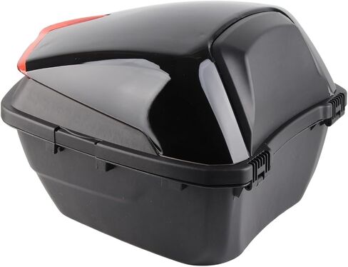 Scooter Tail Trunk Waterproof Impact Resistant Large Capacity Universal Motorcycle Rear Top Box(White) in Saudi Arabia