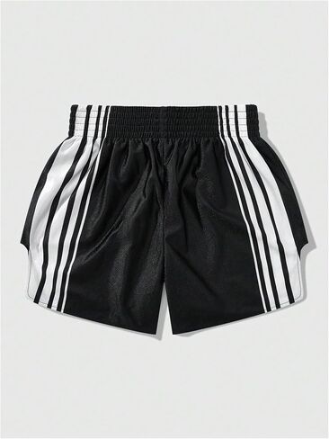 شورتات ملاكمة للرجال Muay Thai مخططة الساق MMA BJJ Kickboxing Shorts in Kuwait