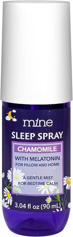 Chamomile Inspired Sleep Spray with Melatonin – Natural Pillow Mist for Relaxing Sleep, Calming Bed Spray for Adults, Blend of Lavender & Cedarwood Pillow Mist in Kuwait