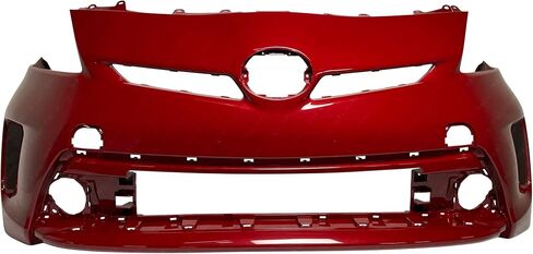 BUMPERS THAT DELIVER - Painted 3R3 Barcelona Red, Front Bumper Cover Fascia Compatible with 2012-2015 Toyota Prius 12-15, TO1000394 in Saudi Arabia
