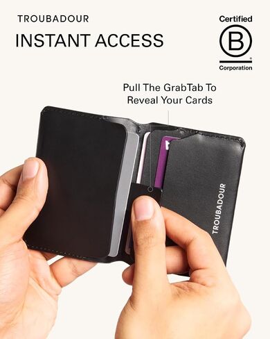 Troubadour Flip Wallet - Black in Saudi Arabia