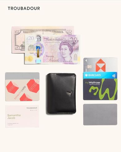 Troubadour Flip Wallet - Black in Saudi Arabia