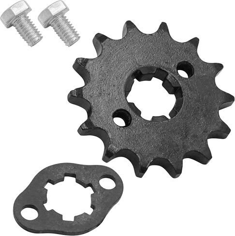Caltric 0453457 0453458 Front Drive Chain Sprocketing متوافق مع Polaris Sportsman 90 2001-2016 / Sportsman 110 2016-2025 / Predator 90 2003-2006 in Saudi Arabia