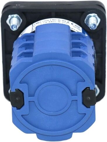 1pcs SZW26/LW26-20 20A Three Pole Five Position 64X64 48X48 mm Panel Silver Contact Transfer Rotary Cam Universal Switch(0-4.3 01234 64X64mm) in Saudi Arabia