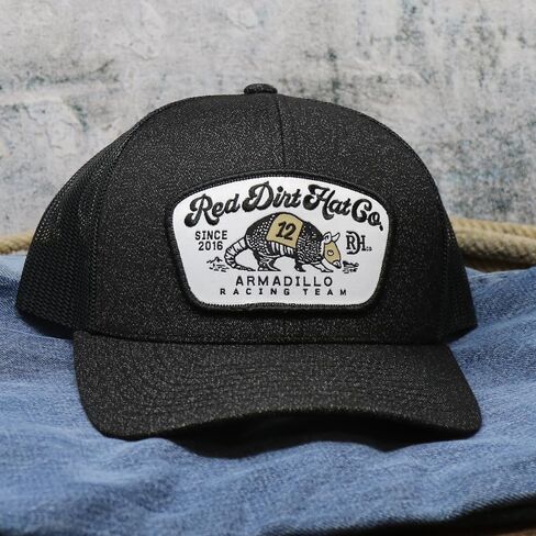 Red Dirt Hat Company Armadillo Racing Adjustable Snapback Hat in Kuwait