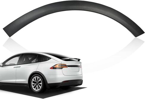 ALLGOOD Door Wheel Fender Arch Flare Mold Compatible With Tesla Model X 2016-2021 Fender Wheel Flare Molding Trim Black Right Rear Passenger Side in Saudi Arabia