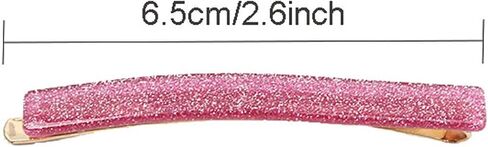 MIAO JIN Hair Clip, 20PCS Rhinestone Flower Hair Clip Bobby Pin, Bling Crystal Love Pins Handmade Metal Headwear Hair Clips for Women's and Girls' Hair Accessories in Saudi Arabia