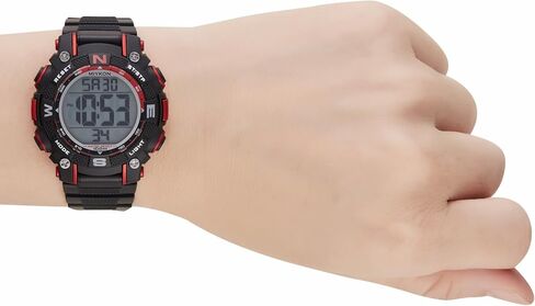 Miykon Womens Sports Digital Watch - Lightweight Shockproof, Super Illuminator, Stopwatch and Timer, Alarm, Dual Time, 24hr Military Time, 100M Water Resistant in Kuwait