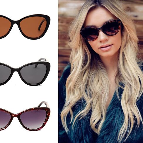 Prive Revaux The Hepburn Cat Eye Sunglasses – Handcrafted, Polarized Lenses with 100% UV Protection – For Women in Kuwait