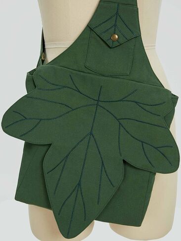 miccostumes Medieval Shoulder Bag Renaissance Viking Elf Canvas Pouch Bag in Saudi Arabia