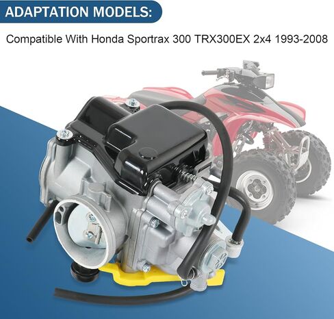 استبدال المكربن لـ Honda Sportrax 300 TRX300EX 2X4 1993-2008 ، استبدل 16100-HM3-670 in Saudi Arabia