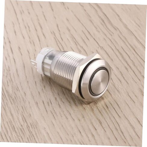 Led Metal Push Button Switch 16mm Dc12v Spdt Toggle Waterproof for Machine Car DIY in Saudi Arabia