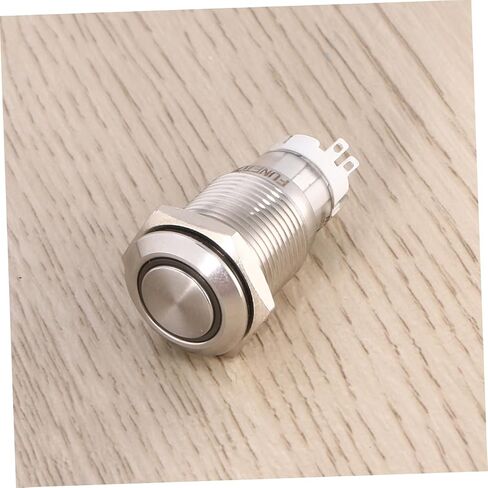 Led Metal Push Button Switch 16mm Dc12v Spdt Toggle Waterproof for Machine Car DIY in Saudi Arabia