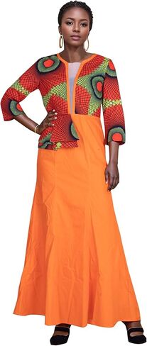 African Dashiki Deep V-Neck Party Long Womens Dress Ethnic Style Floral Maxi Big Sizes Ladies Summer Female Clothes in Kuwait