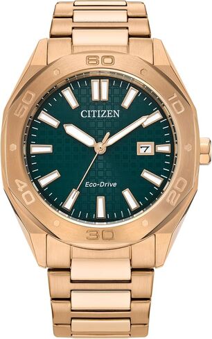 Citizen Men's Eco-Drive Weekender Sport Casual Watch, Stainless Steel Watch, Black Dial, 3 Hand, Date (Model:BM7630-80E) in Saudi Arabia