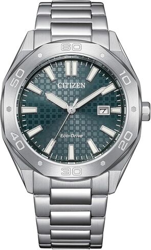Citizen Men's Eco-Drive Weekender Sport Casual Watch, Stainless Steel Watch, Black Dial, 3 Hand, Date (Model:BM7630-80E) in Saudi Arabia