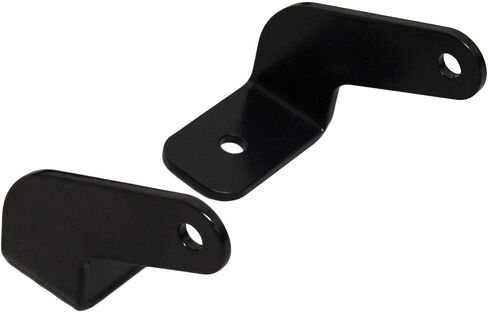SuperATV Universal Light Bar أقواس التثبيت لـ UTV | طلاء مسحوق أسود متين | تثبيت بسرعة 6 "، 12" ، 30 "أو 40" شريط الضوء | تصميم الشاقة | موضع على الأمام أو الخلفي من الماكينة in Saudi Arabia