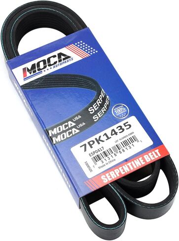 7PK1435 EPDM Serpentine Belt Fit 2016-2019 for Acura ILX L4 2.4L, 2016-2020 for Honda Civic L4 2.0L, 2017 for Honda Civic & CR-V L4 1.5L, 2015-2017 for Honda CR-V L4 2.4L in Saudi Arabia