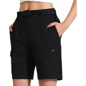 Women's 7'' Hiking Cargo Shorts with Multiple Pockets Lightweight Quick Dry Athletic Outdoor Golf Casual Summer Shorts in Saudi Arabia