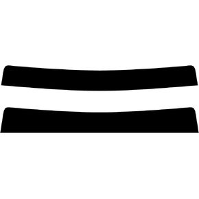 True Line Automotive Precut Car Sun Visor Window Tint Compatible with Porsche Cayenne SUV 2019-2024 - Customizable Visor - Sunshade for Car Windshield - Sun Visor for Car Windows - Tint Kit in Kuwait