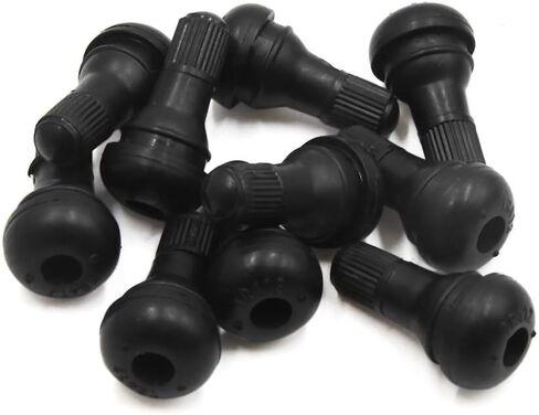 uxcell 10pcs Black 35mm Length Tubeless Wheel Tyre Tire Valve Stem for Truck Car Auto in Saudi Arabia