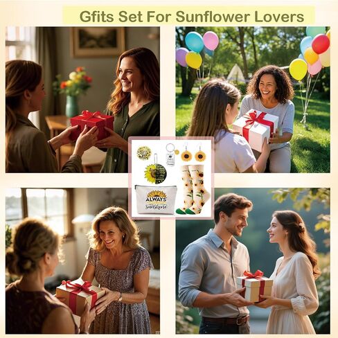Ideal Gifts for Women, Birthday Gift Set With Novely Socks,Present for Grandma, Mom, Sister, Wife,Friends in Kuwait