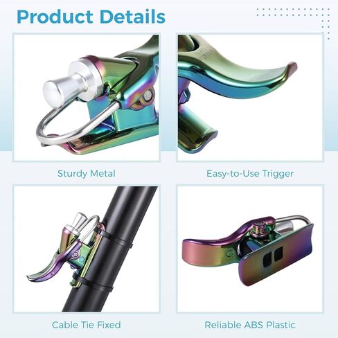 4 PCS Cannon Surf Fishing Trigger Casting Aid, Sea Fishing Cast Cannon Triggers, Marine Fishing Rod Trigger Clamps Finger Protect Aid in Saudi Arabia