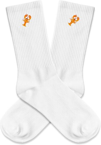 Cute Embroidered Socks, Funny Crazy Crew Socks, Animal Print Socks for Men and Women, Ideal Christmas Birthday Gifts. in Saudi Arabia