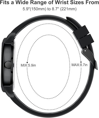 BUREI Nurse Wrist Watch for Nurse Medical Professionals Students Women Men, Waterproof 12/24 Hour Military Time Luminouse Easy Read Dial,Colorful Silicone Band in Kuwait