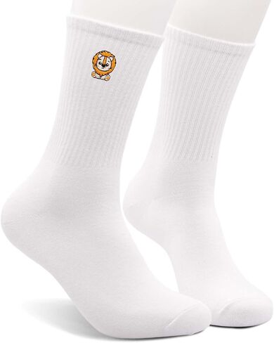 جوارب مطرزة لطيفة ، جوارب طاقم مجنونة مضحك ، جوارب طباعة الحيوانات للرجال والنساء ، هدايا عيد ميلاد عيد الميلاد المثالية. in Kuwait