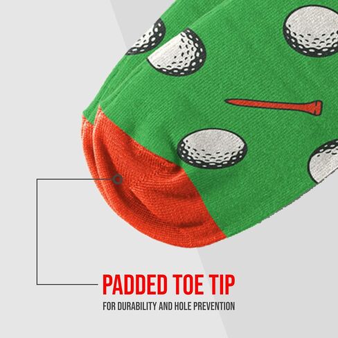 Sport Themed Socks - Novelty Unisex Sock Set, Fun Unique Designs in Saudi Arabia